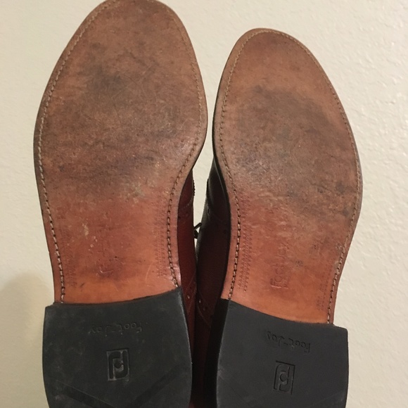 BROWN FOOTJOY LACE UP SHOES 9.5 M main image 4
